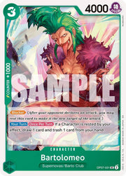 Bartolomeo (Reprint) OP07-031 (Premium Booster -The Best- Vol. 2)