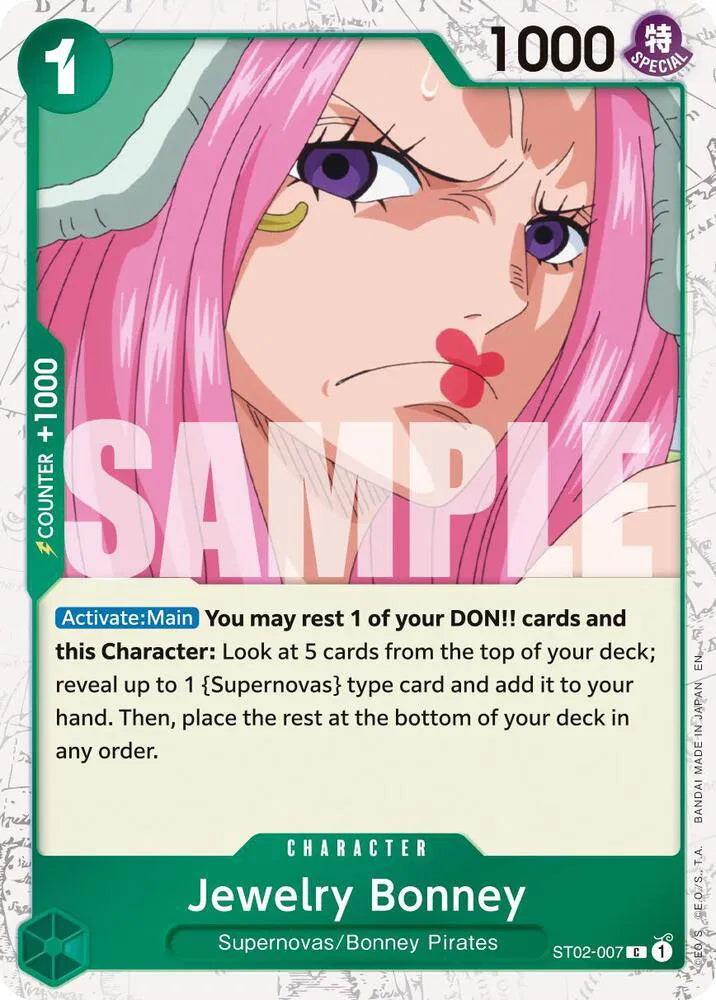 Jewelry Bonney - ST02-007 (Pirate Foil) (Premium Booster -The Best- Vol. 2)