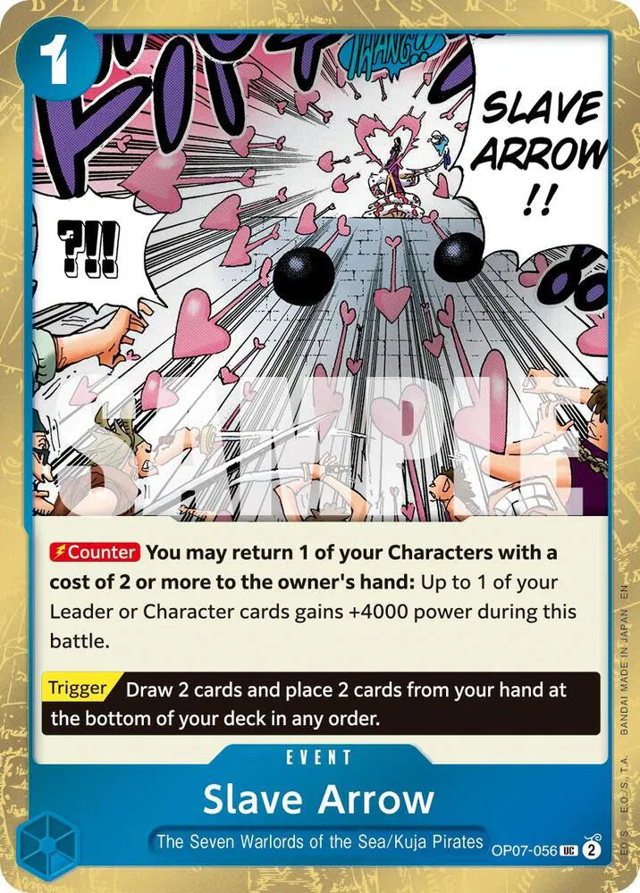 Slave Arrow (Pirate Foil) OP07-056 (Premium Booster -The Best- Vol. 2)