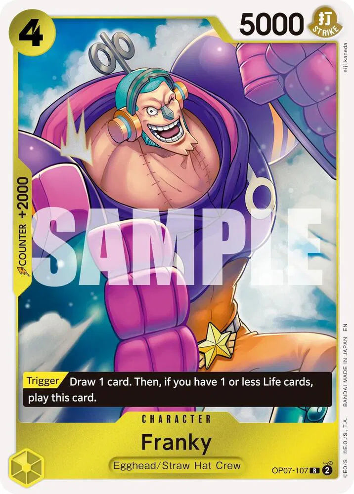 Franky - OP07-107 (Reprint) (Premium Booster -The Best- Vol. 2)