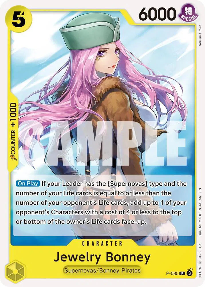 Jewelry Bonney - P-085 (Reprint) (Premium Booster -The Best- Vol. 2)
