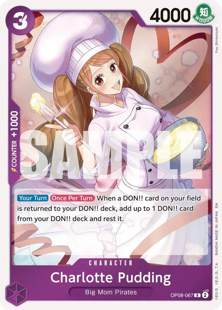 Charlotte Pudding - OP08-067 (Reprint) (Premium Booster -The Best- Vol. 2)