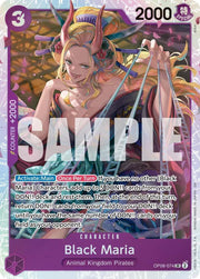 Black Maria (Reprint) Premium Booster -The Best- Vol. 2 SR OP08-074