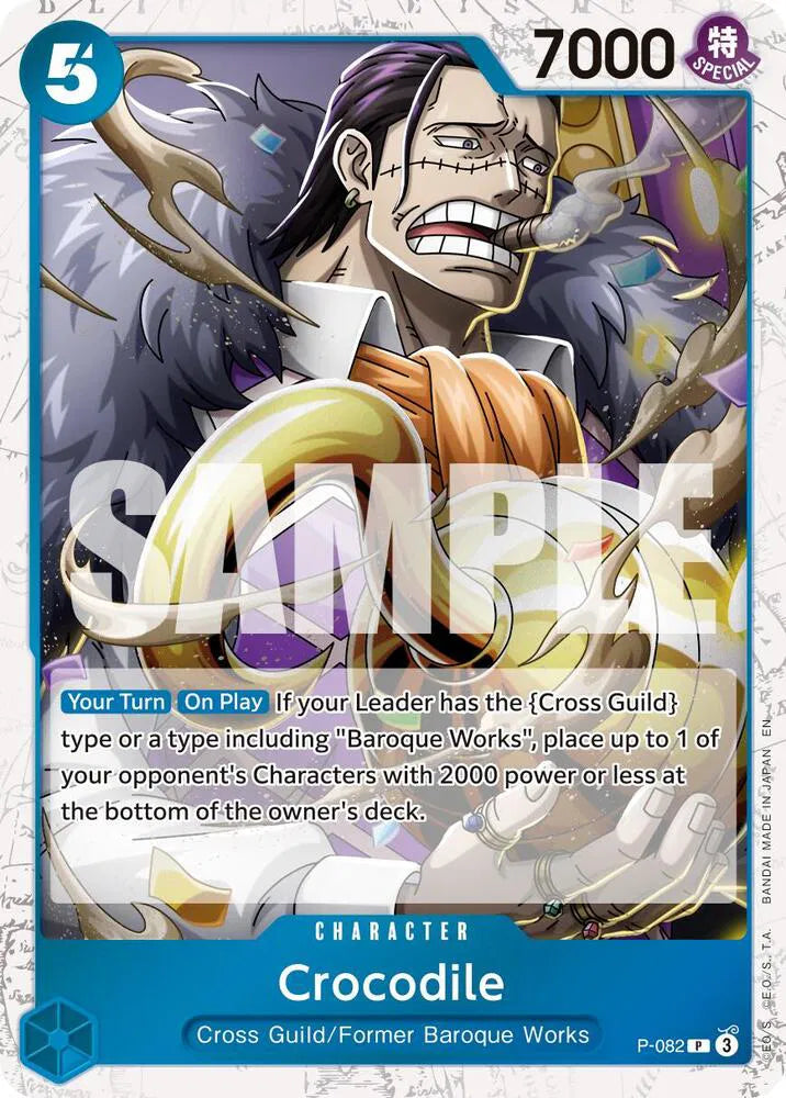 Crocodile - P-082 (Pirate Foil) (Premium Booster -The Best- Vol. 2)