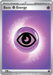 Basic Psychic Energy - 005 MEE: Mega Evolution Energies Common 5 Reverse Holofoil