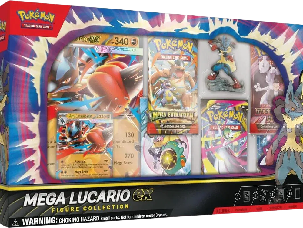 Mega Lucario ex Premium Figure Collection · Collection Box (Miscellaneous Cards & Products)