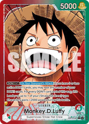 Monkey.D.Luffy (001) (Alternate Art) OP13-001 (Carrying On His Will)