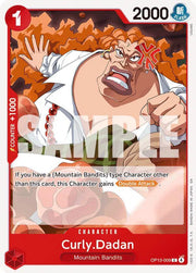 Curly.Dadan OP13-009 (Carrying On His Will)