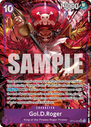 Gol.D.Roger (064) (Alternate Art) OP13-064 (Carrying On His Will)