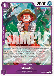 Shanks (065) OP13-065 · Foil (Carrying On His Will)