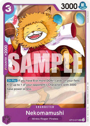 Nekomamushi OP13-071 (Carrying On His Will)