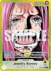 Jewelry Bonney (100) (Alternate Art) OP13-100 (Carrying On His Will)