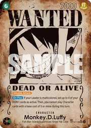 Monkey.D.Luffy (118) (Wanted Poster) OP13-118 (Carrying On His Will)