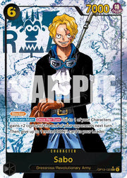Sabo (120) (Parallel) OP13-120 · Foil (Carrying On His Will)