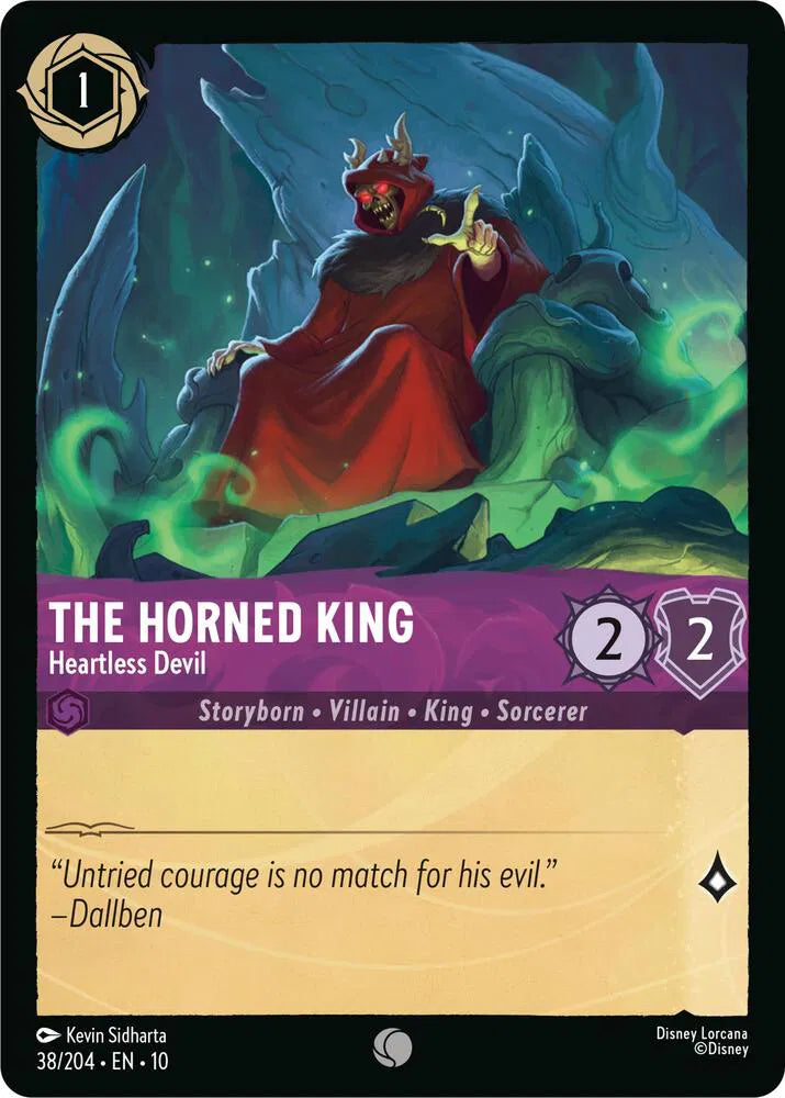 The Horned King - Heartless Devil 38/204 · Normal (Whispers in the Well)