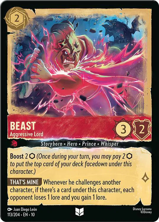 Beast - Aggressive Lord 113/204 · Normal (Whispers in the Well)