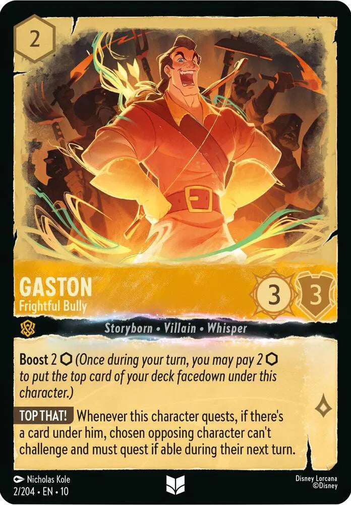 Gaston - Frightful Bully 2/204 · Normal (Whispers in the Well)