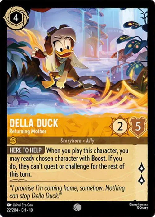 Della Duck - Returning Mother 22/204 · Normal (Whispers in the Well)