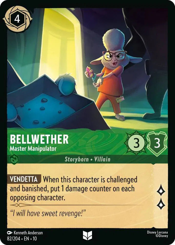 Bellwether - Master Manipulator 82/204 · Cold Foil (Whispers in the Well)