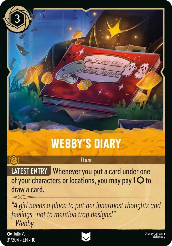 Webby's Diary 31/204 · Normal (Whispers in the Well)