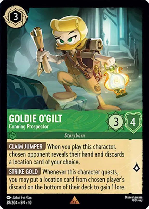 Goldie O'Gilt - Cunning Prospector 87/204 · Normal (Whispers in the Well)