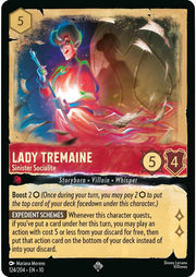 Lady Tremaine - Sinister Socialite 124/204 · Normal (Whispers in the Well)
