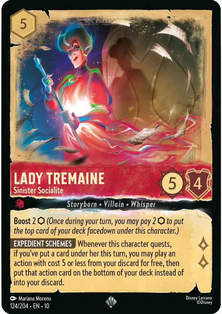 Lady Tremaine - Sinister Socialite 124/204 · Normal (Whispers in the Well)