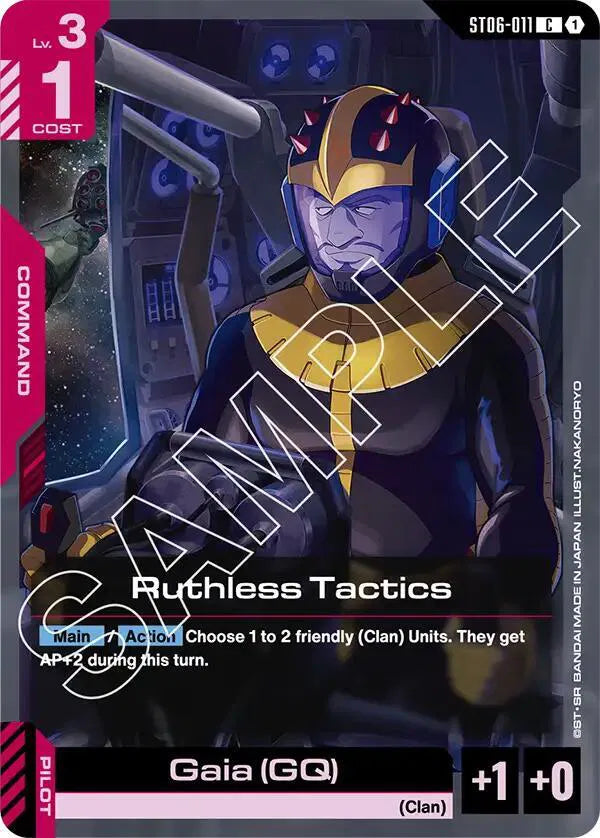 Ruthless Tactics ST06-011 · Normal (Starter Deck 06: Clan Unity)