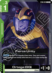 Fierce Unity ST06-013 · Normal (Starter Deck 06: Clan Unity)