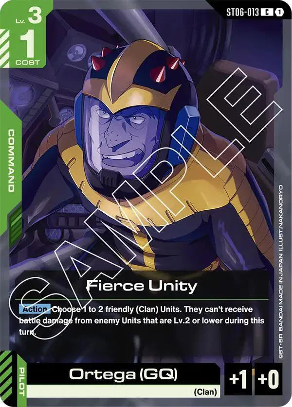 Fierce Unity ST06-013 · Normal (Starter Deck 06: Clan Unity)