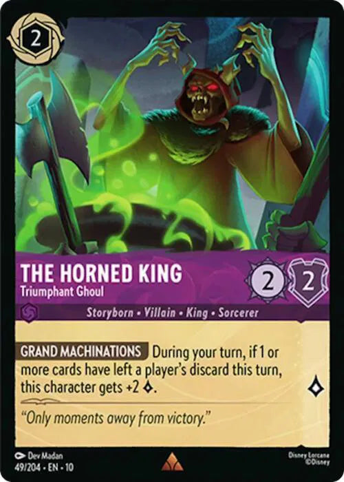The Horned King - Triumphant Ghoul 49/204 · Normal (Whispers in the Well)
