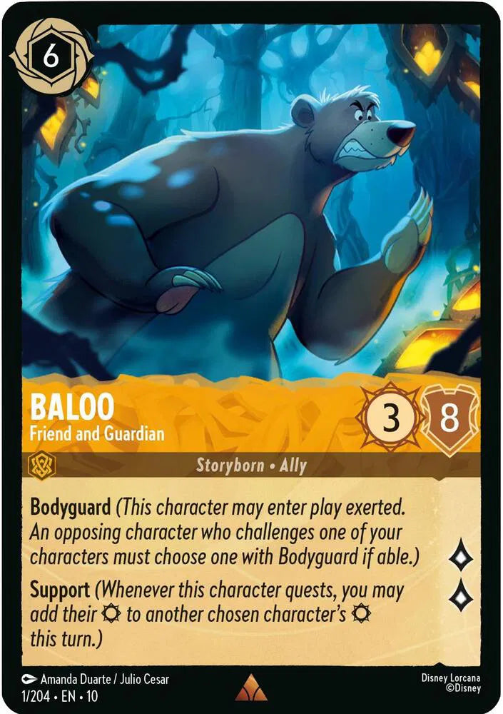 Baloo - Friend and Guardian 1/204 · Normal (Whispers in the Well)