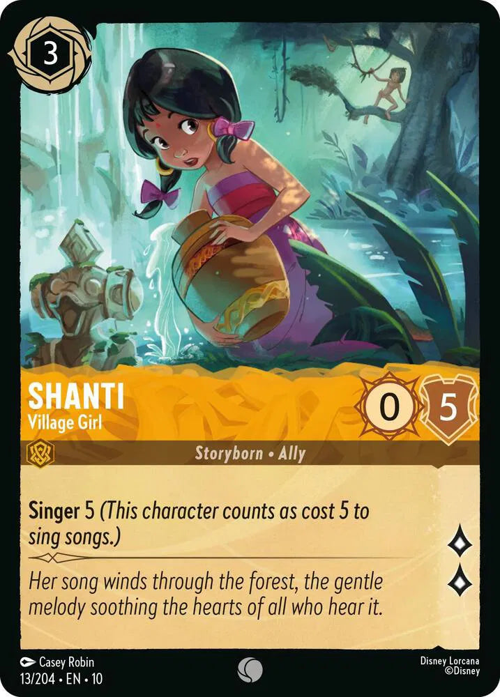 Shanti - Village Girl 13/204 · Normal (Whispers in the Well)