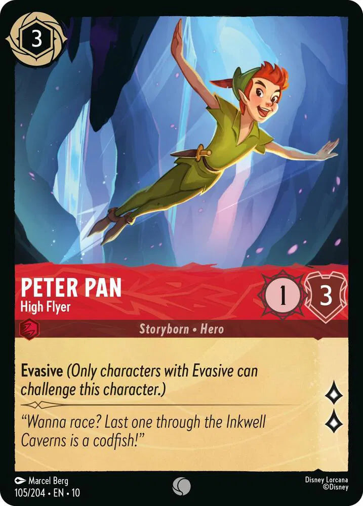 Peter Pan - High Flyer 105/204 · Normal (Whispers in the Well)