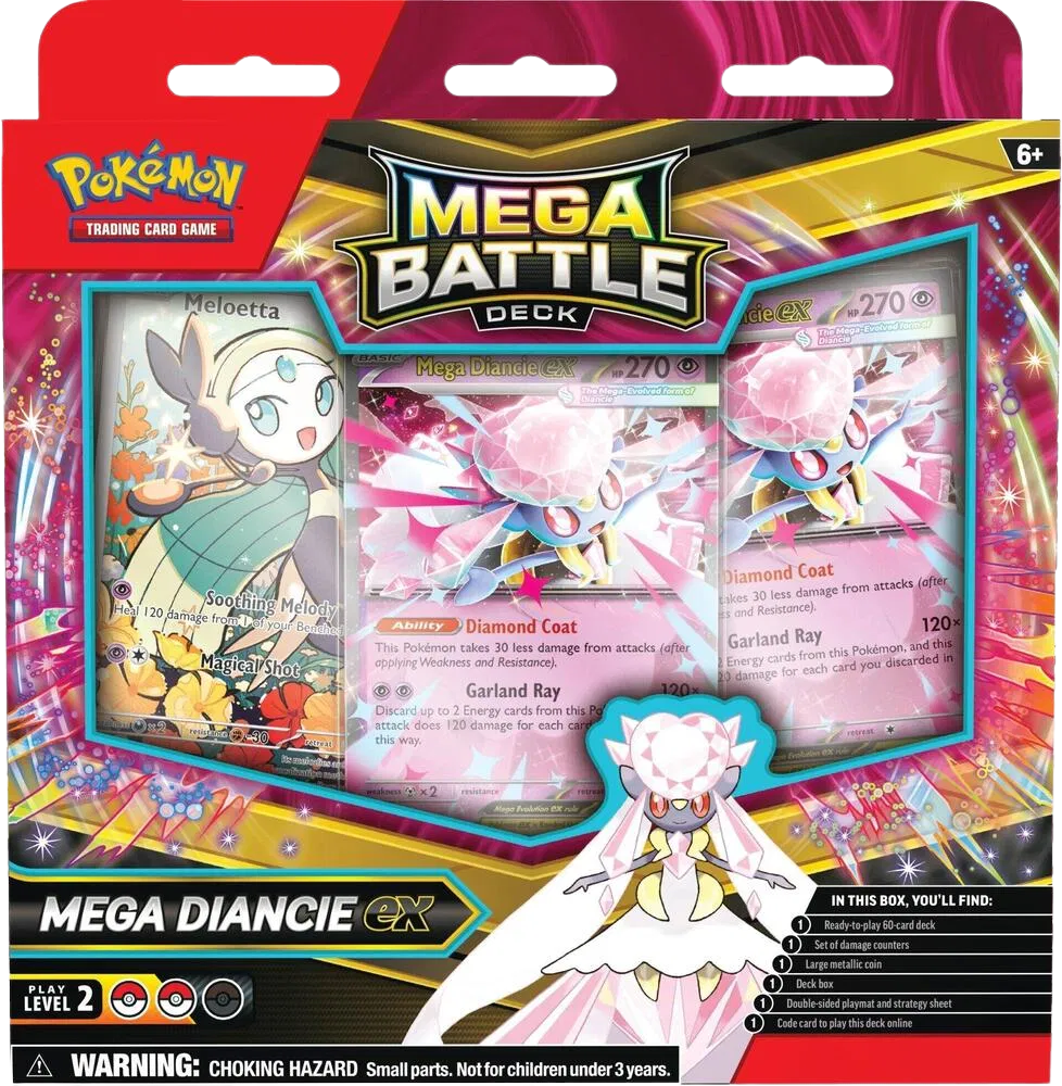 Mega Battle Deck (Mega Diancie ex) (Miscellaneous Cards & Products)