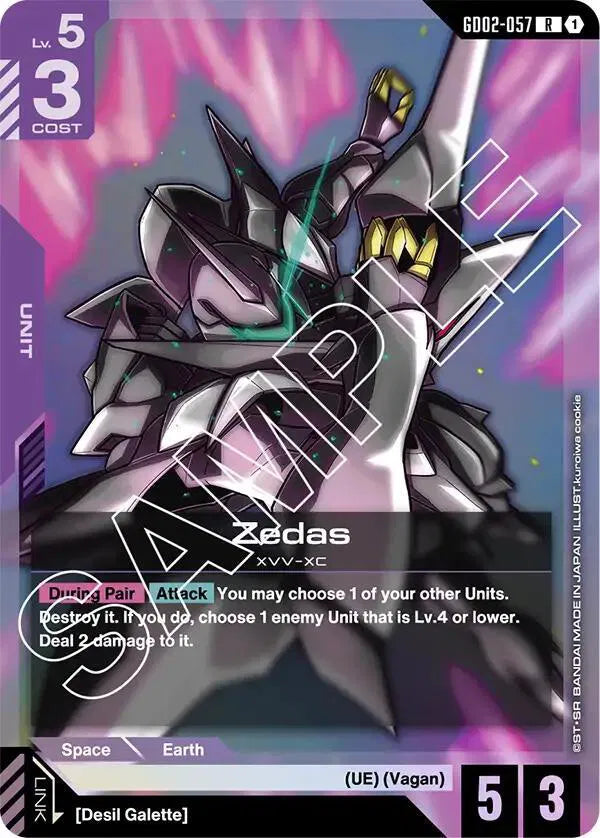 Zedas GD02-057 · Holofoil (Dual Impact)