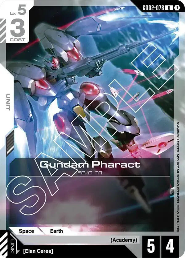 Gundam Pharact GD02-078 · Normal (Dual Impact)
