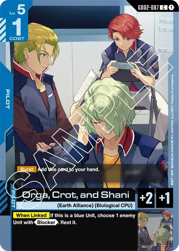 Orga, Crot, and Shani GD02-087 · Normal (Dual Impact)