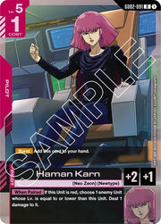 Haman Karn GD02-091 · Holofoil (Dual Impact)