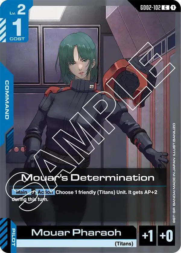 Mouar's Determination GD02-102 · Normal (Dual Impact)