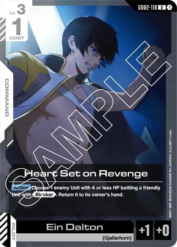 Heart Set on Revenge GD02-118 · Normal (Dual Impact)