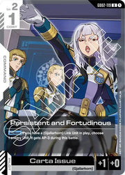Persistent and Fortudinous GD02-119 · Normal (Dual Impact)
