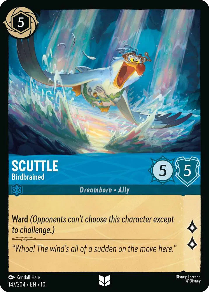 Scuttle - Birdbrained 147/204 · Normal (Whispers in the Well)