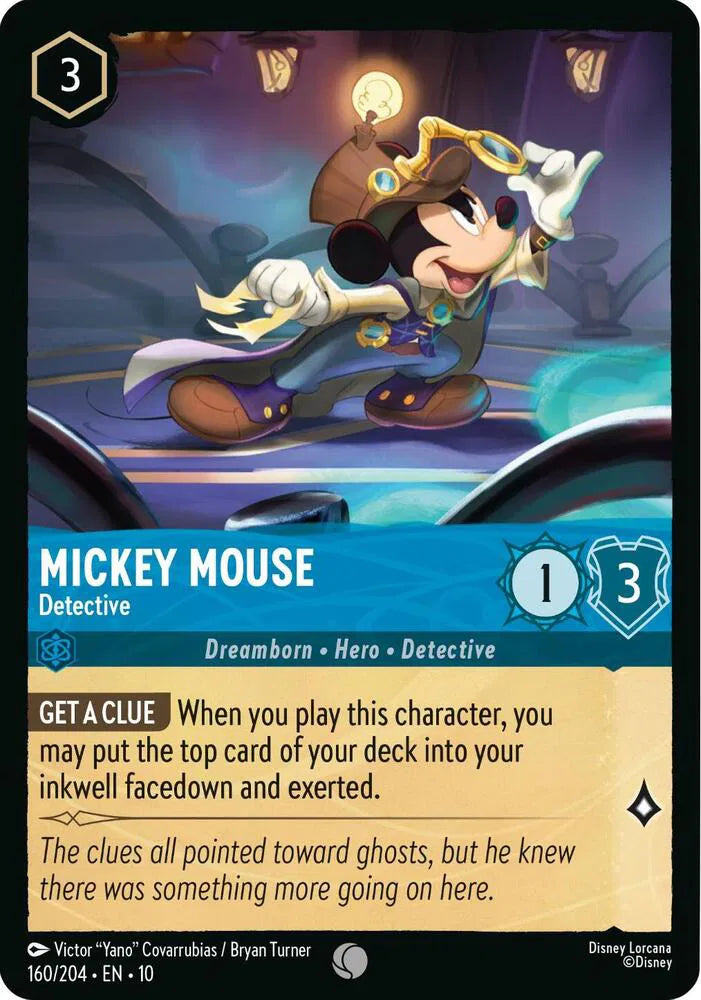 Mickey Mouse - Detective 160/204 · Normal (Whispers in the Well)