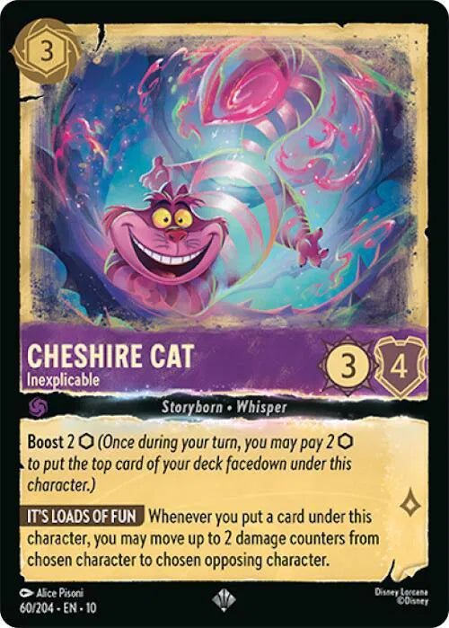 Cheshire Cat - Inexplicable 60/204 · Normal (Whispers in the Well)
