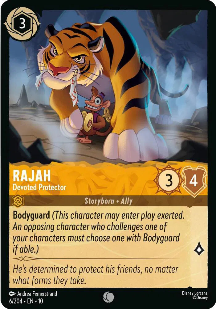 Rajah - Devoted Protector 6/204 · Normal (Whispers in the Well)