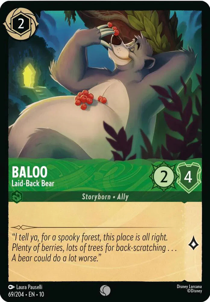 Baloo - Laid-Back Bear 69/204 · Normal (Whispers in the Well)
