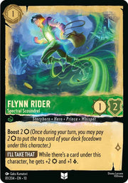 Flynn Rider - Spectral Scoundrel 81/204 · Normal (Whispers in the Well)