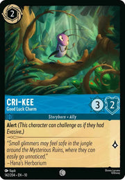 Cri-Kee - Good Luck Charm 142/204 · Cold Foil (Whispers in the Well)