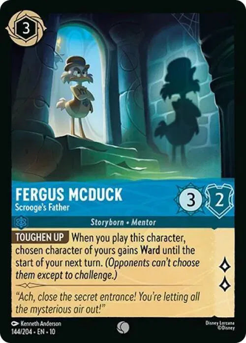 Fergus McDuck - Scrooge's Father 144/204 · Normal (Whispers in the Well)